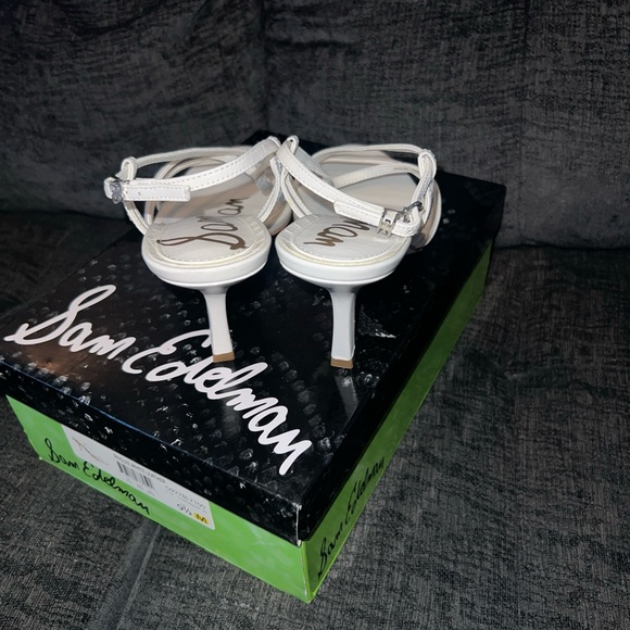Sam Edelman - Paislee White Size 9 1/2 new in box - Picture 4 of 6